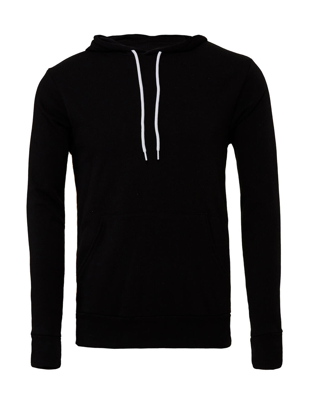 Sudadera unisex polialgodón con capucha Black