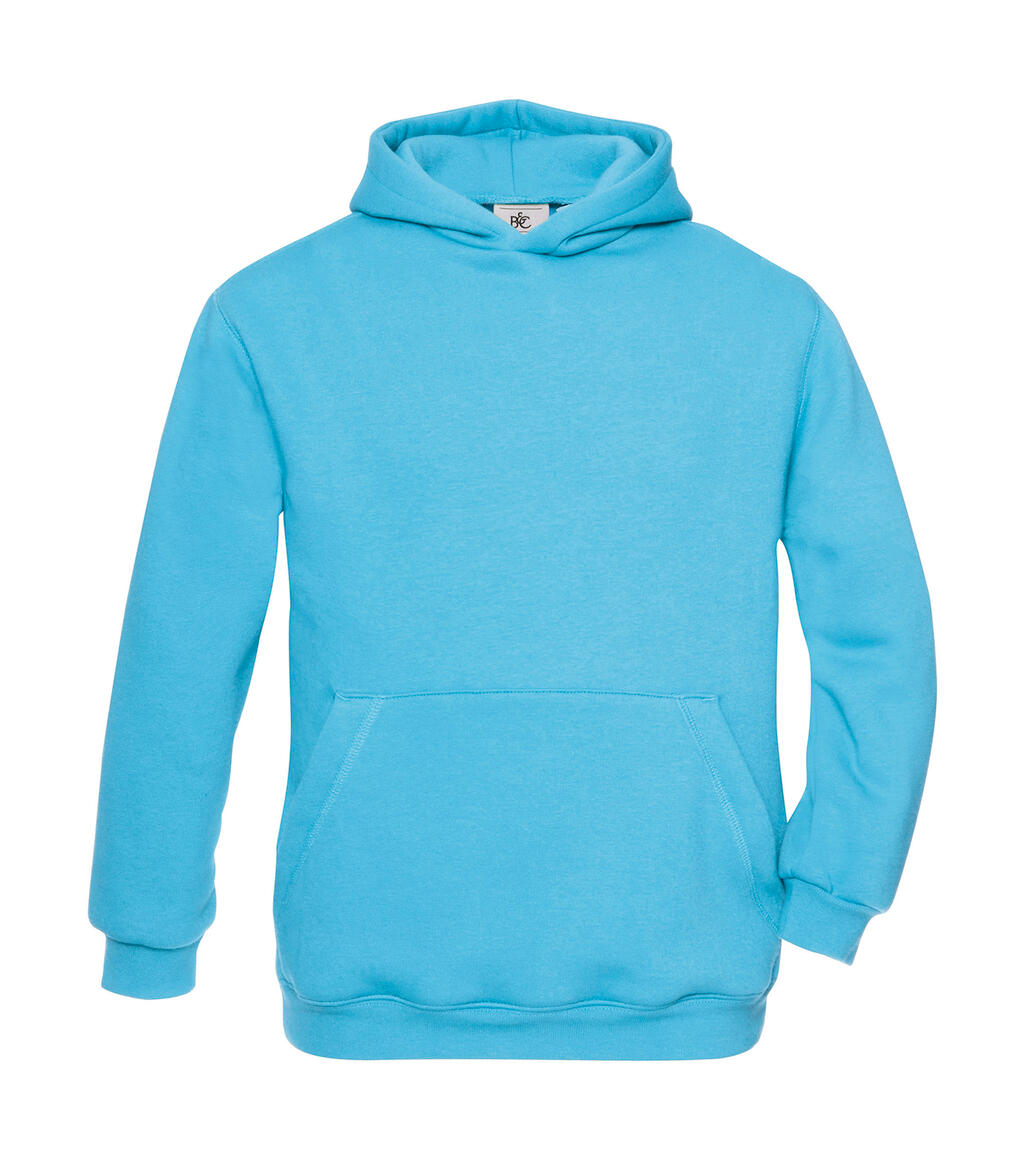 Sudadera capucha niño Hooded/kids Very Turquoise