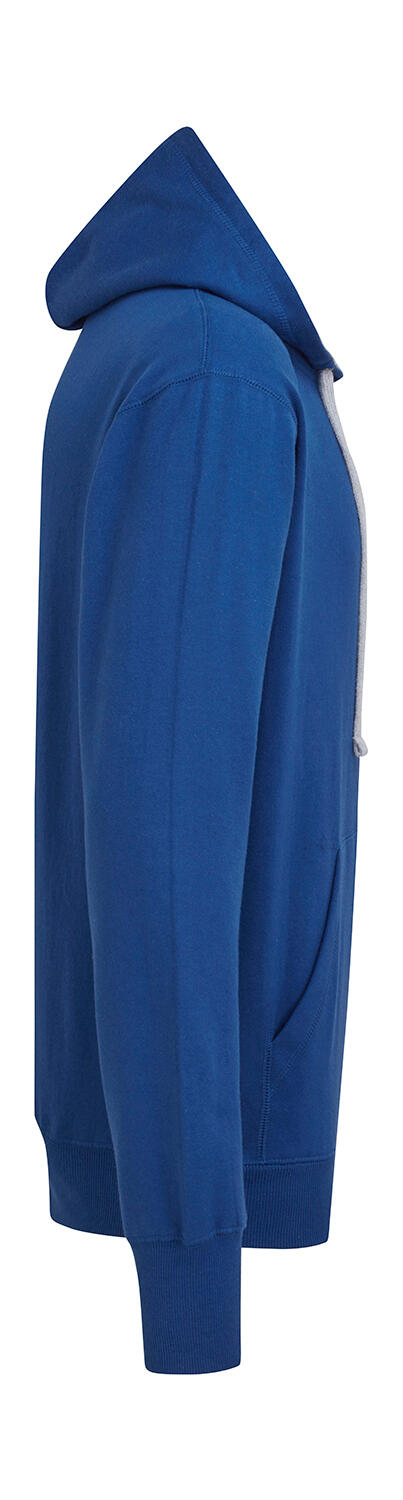 Sudadera capucha en contraste - vista 3