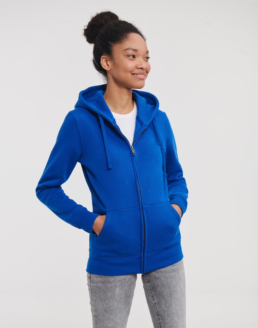  Russell Europe Sudadera Authentic capucha y cremallera mujer