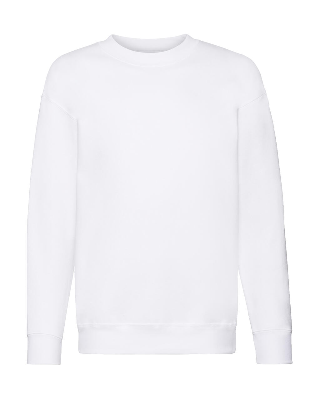 Sudadera manga montada niño White