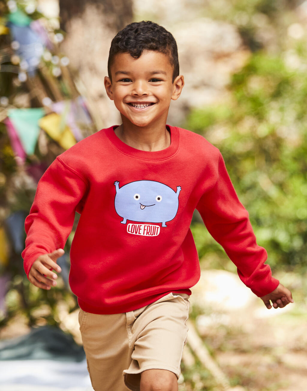 Sudadera manga montada niño - vista 1