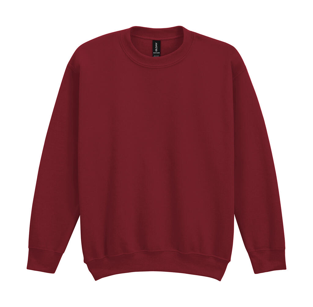 Sudadera cuello redondo Heavy Blend Niño Garnet