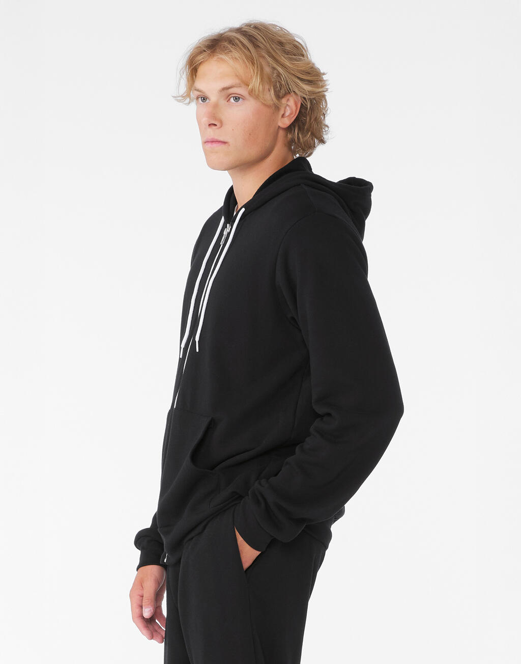 Sudadera unisex de algodón-poliéster con capucha - vista 3