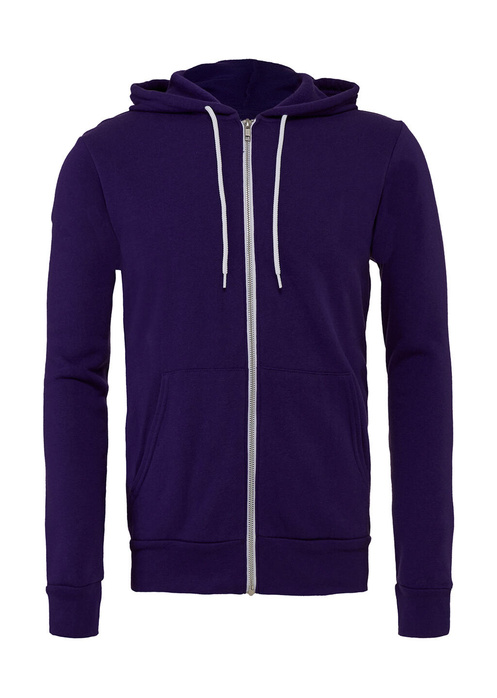 Sudadera unisex de algodón-poliéster con capucha Team Purple