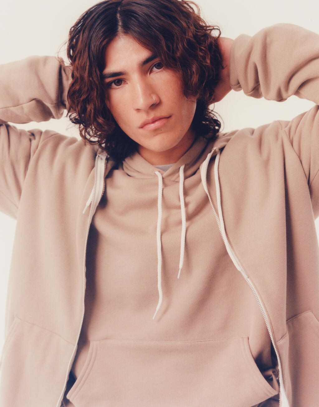 Sudadera unisex de algodón-poliéster con capucha - vista 5