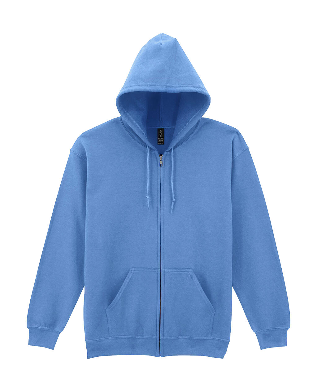 Sudadera capucha cremallera Heavyblend Carolina Blue