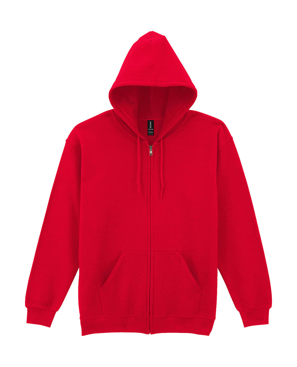 Sudadera capucha cremallera Heavyblend Red