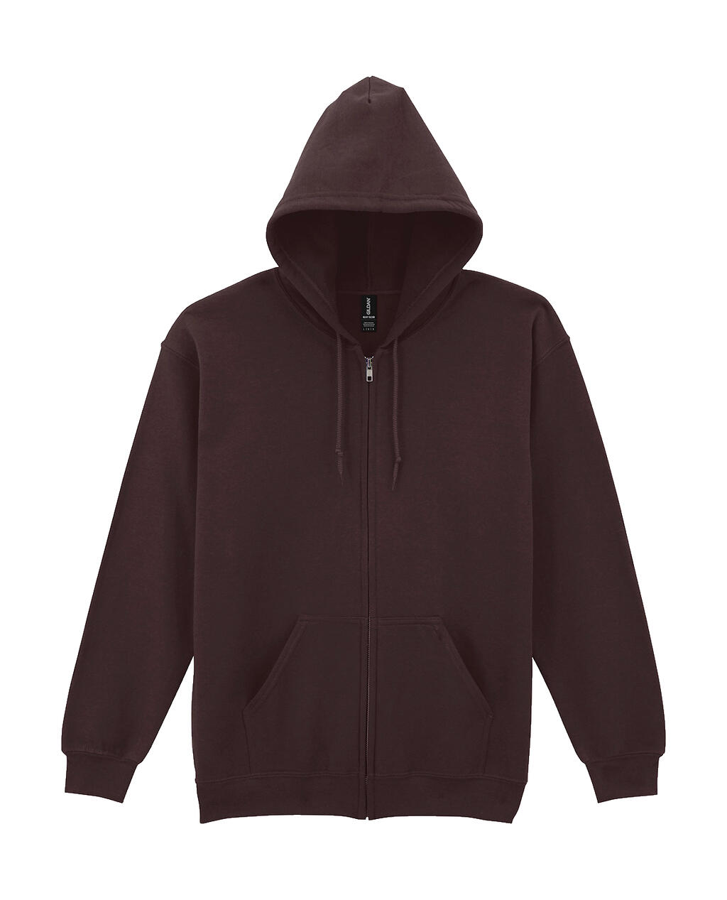 Sudadera capucha cremallera Heavyblend Dark Chocolate