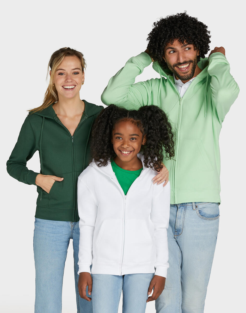 Sudadera capucha cremallera entera niño - vista 6