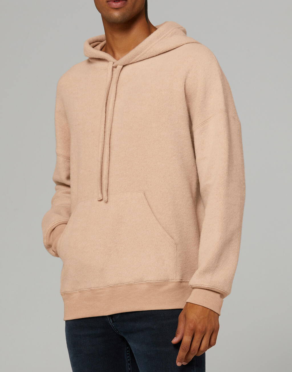 Sudadera con Capucha Unisex afelpada Heather Oat