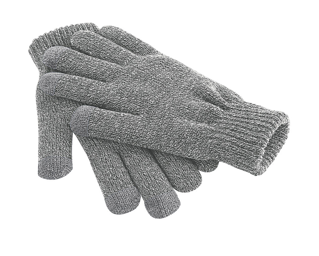 Guantes TouchScreen Smart Heather Grey