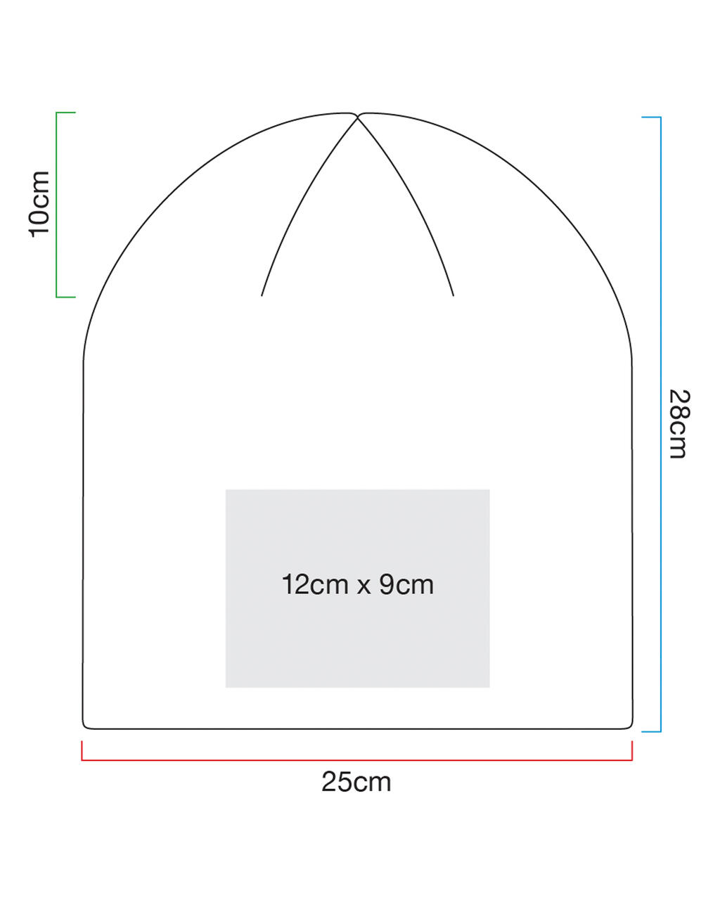 Gorro de algodón Slouch Hemsedal - vista 1
