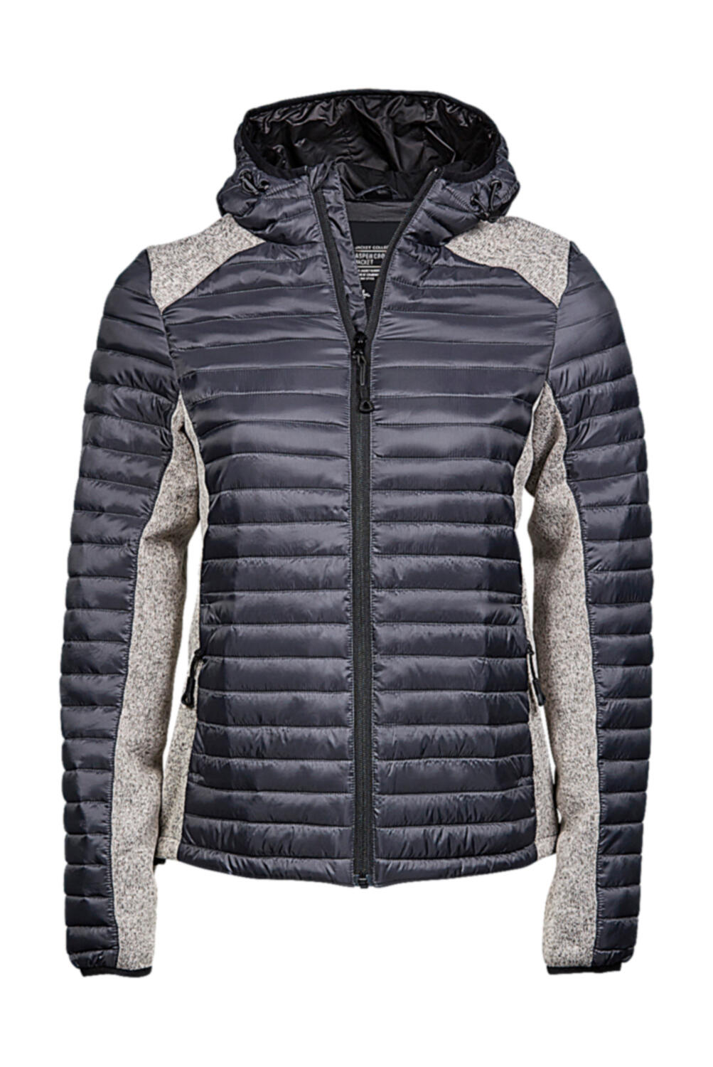 Chaqueta con capucha Outdoor mujer Space Grey/Grey Melange