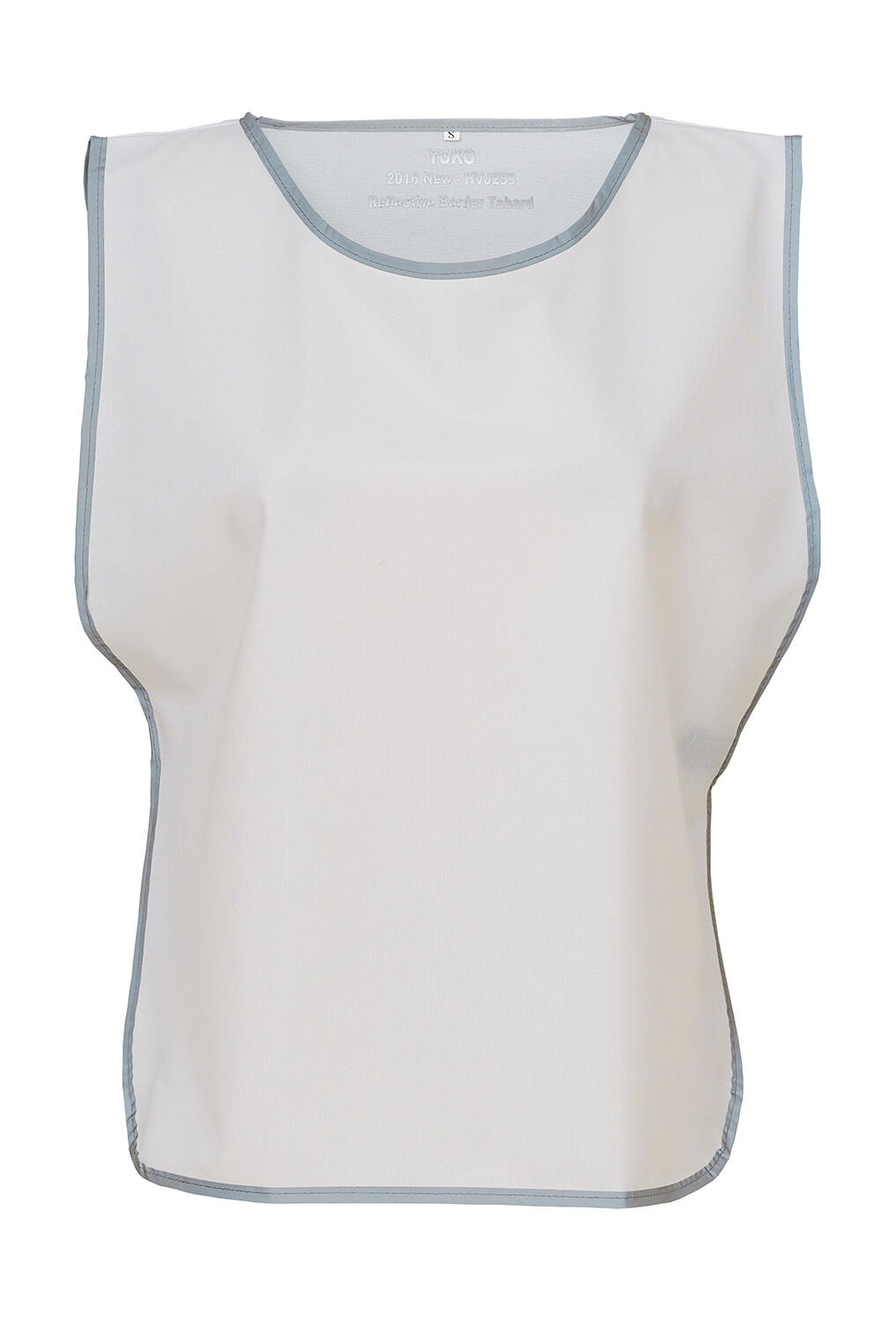 Chaleco Fluo Reflective White