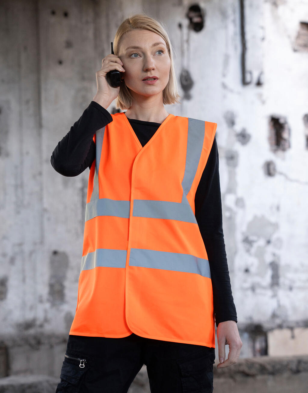  Korntex Chaleco de seguridad con 4 bandas Minden