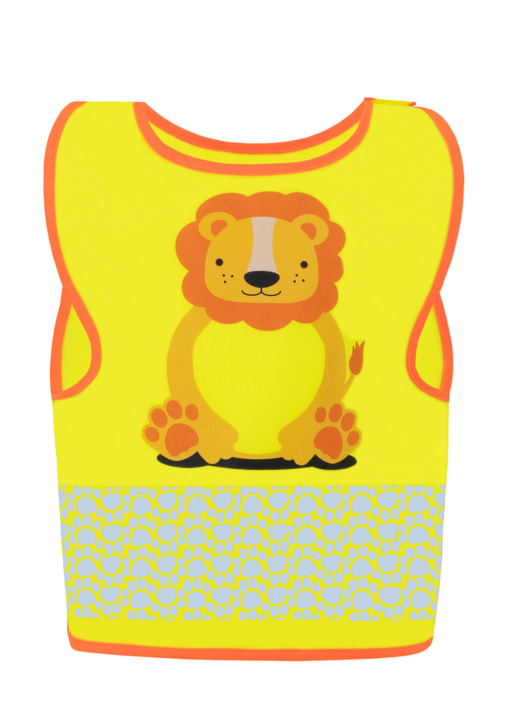 Chaleco de seguridad infantil Funtastic Wildlife Lion Yellow