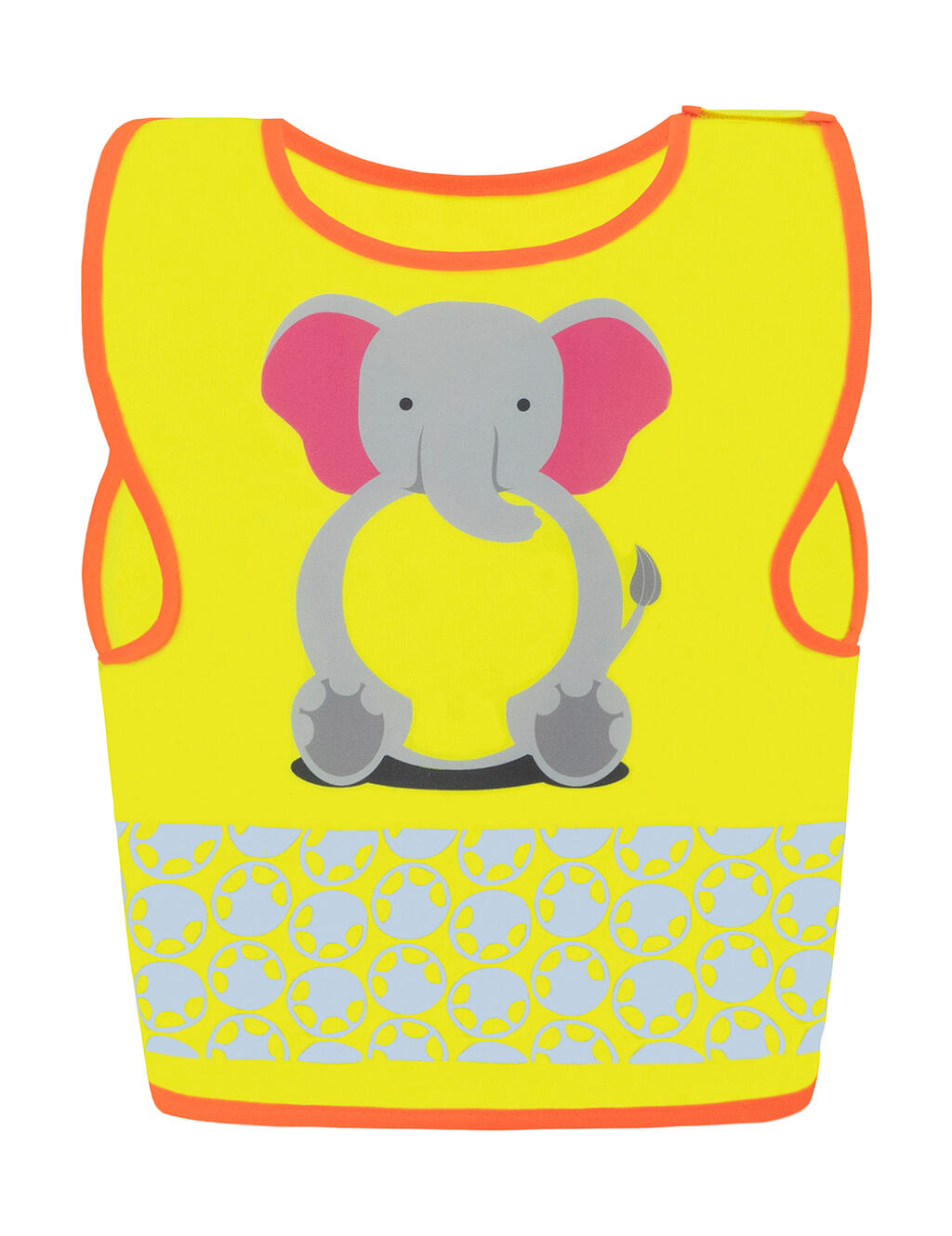 Chaleco de seguridad infantil Funtastic Wildlife Elephant Yellow