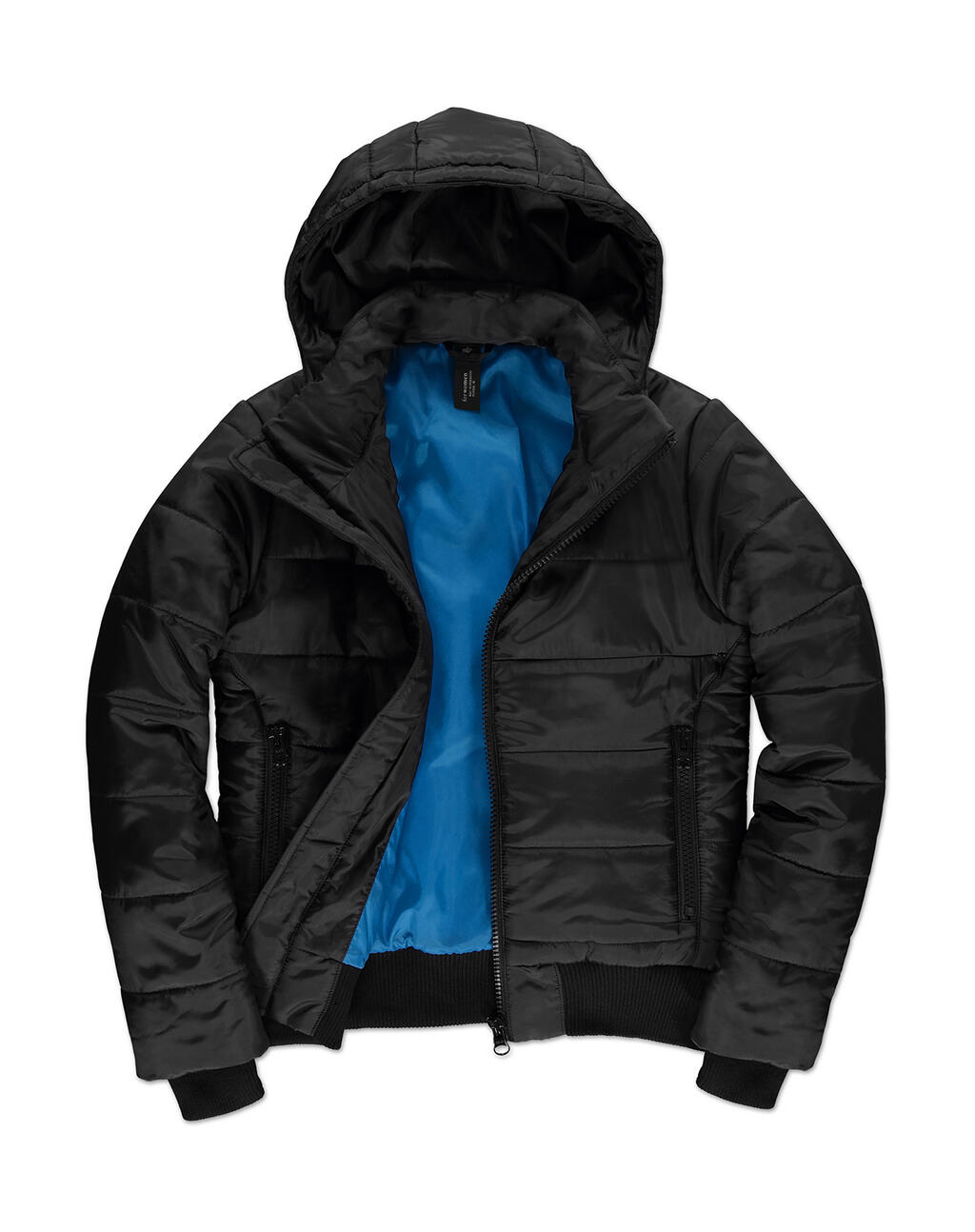 Chaqueta Superhood mujer  Black/Cobalt Blue