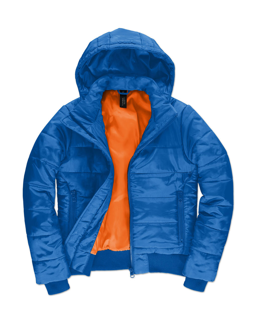 Chaqueta Superhood mujer  Royal/Neon Orange