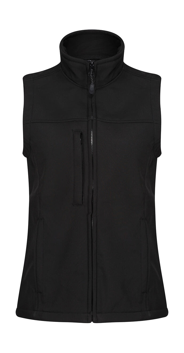 Chaleco Softshell Flux Mujer Black/Black