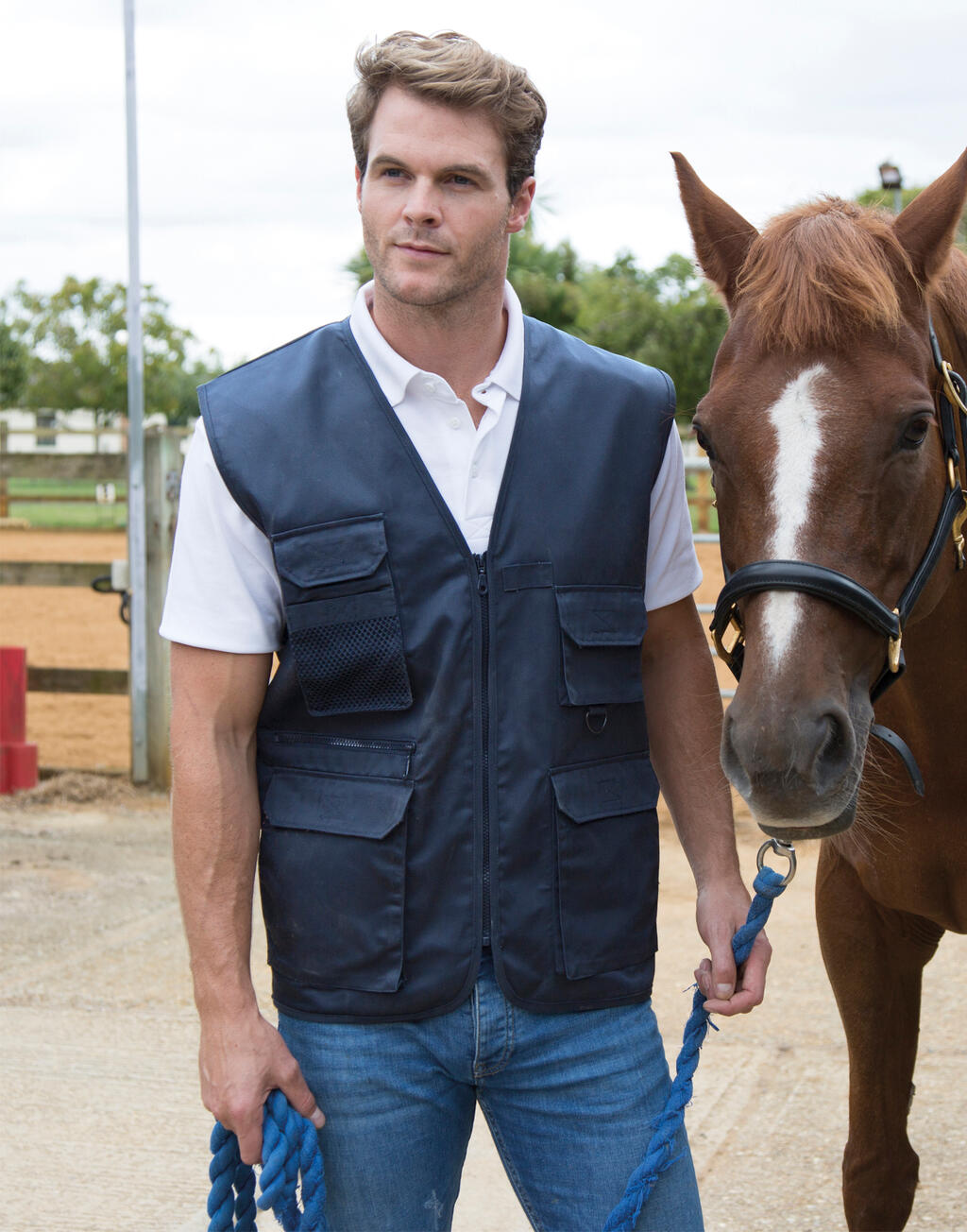  Result Chaleco Safari multi-bolsillos