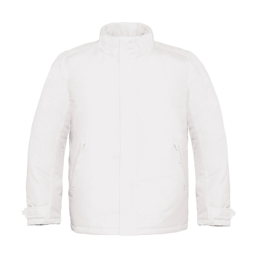 Chaqueta Heavyweight Real + hombre  White