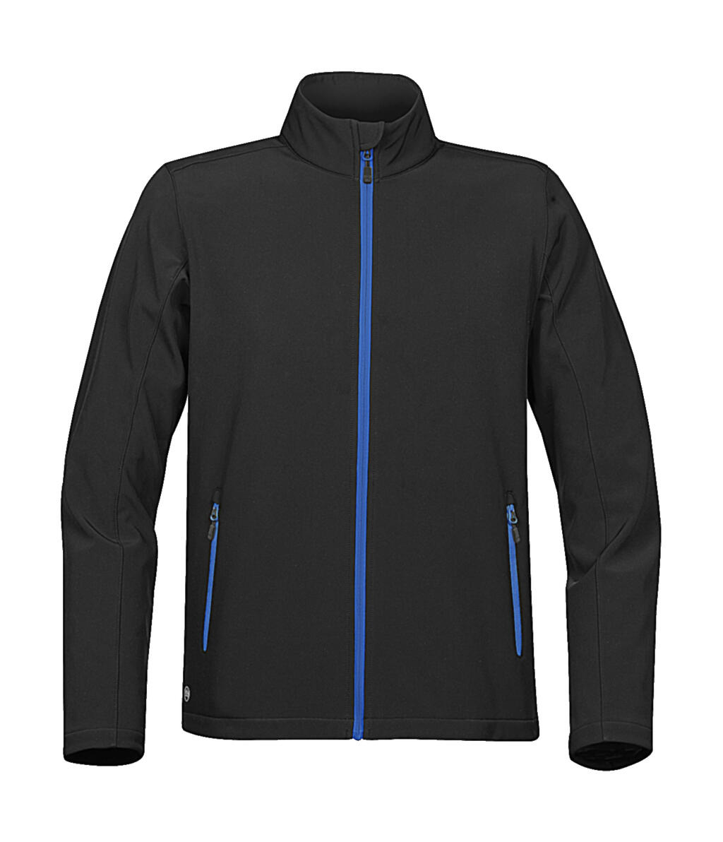 Chaqueta Softshell Orbiter Black/Azure