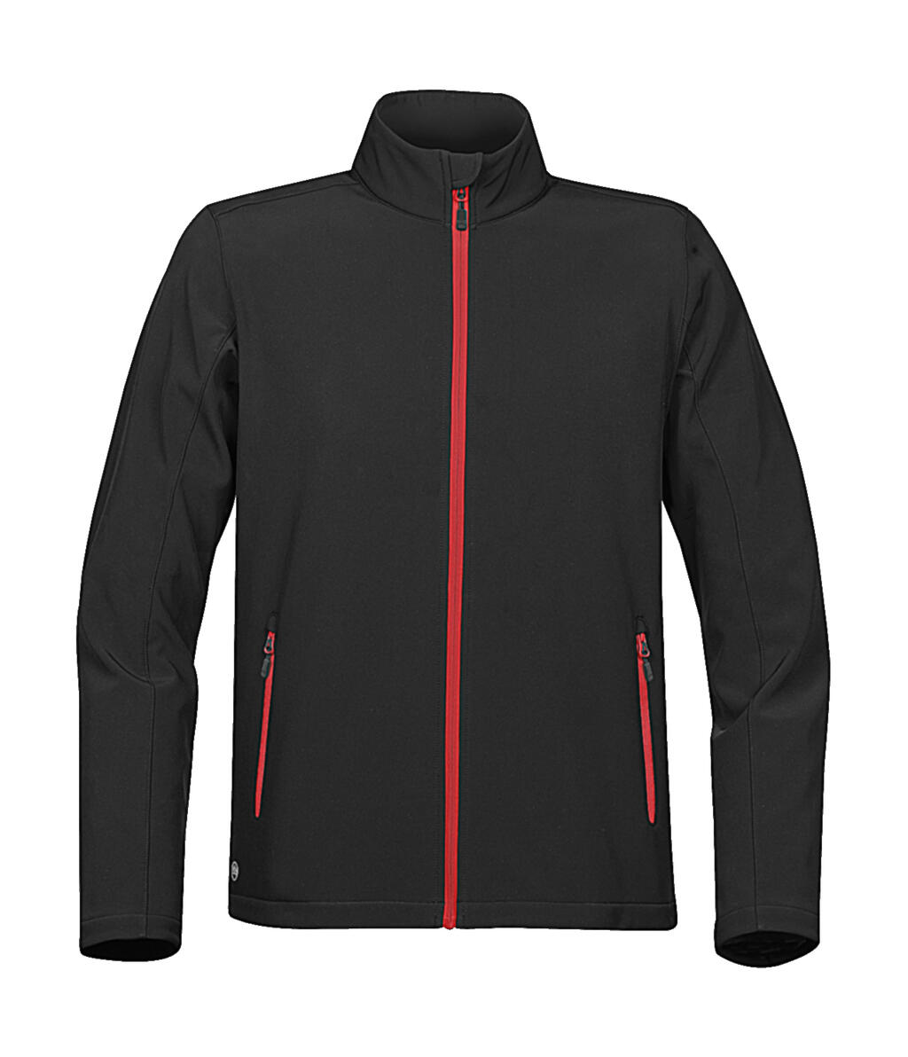 Chaqueta Softshell Orbiter Black/Bright Red