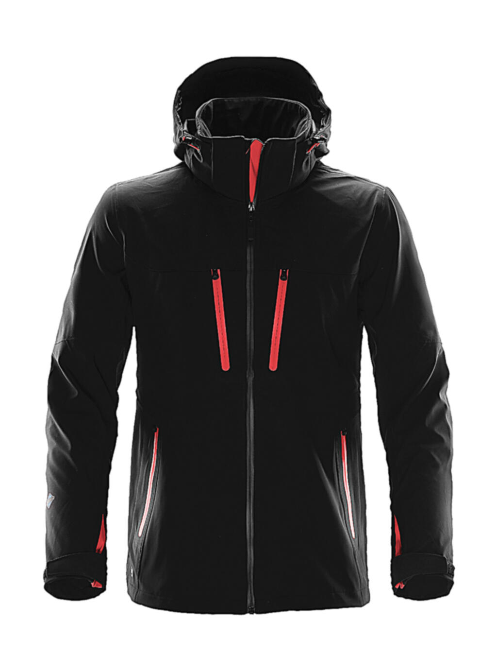 Softshell Patrol Black/Bright Red