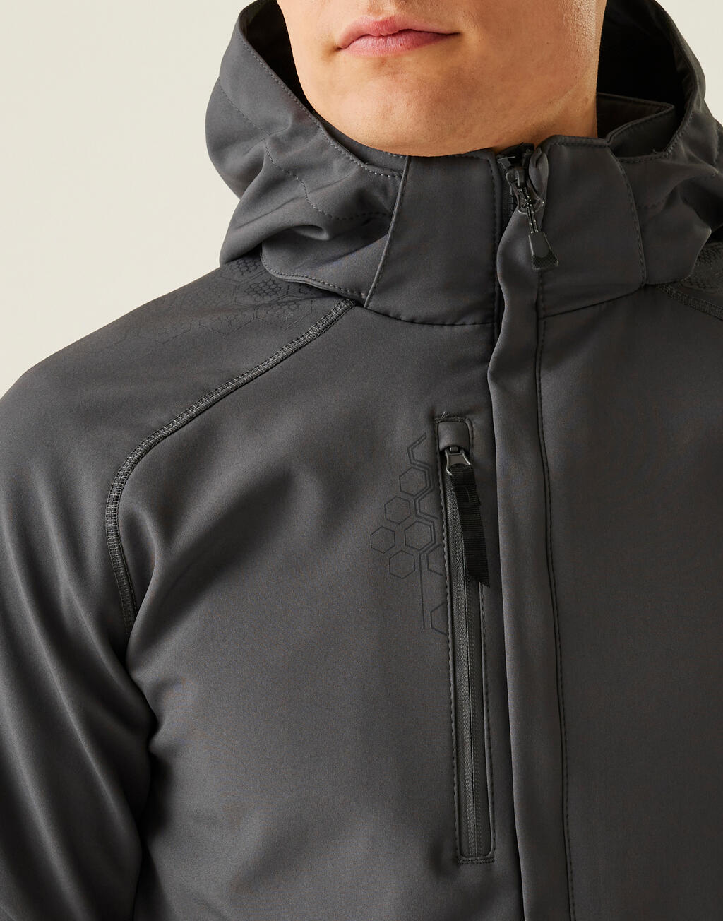 Repeller Lined Hooded Softshell - vista 2