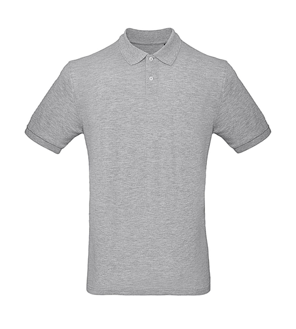 Polo Orgánico Inspire hombre Heather Grey
