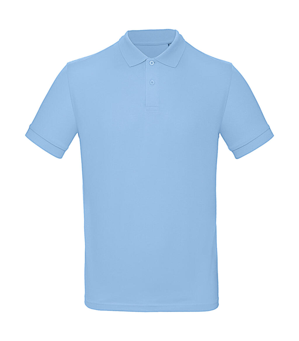 Polo Orgánico Inspire hombre Sky Blue