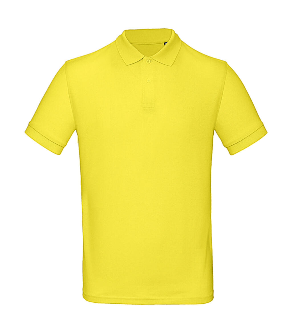 Polo Orgánico Inspire hombre Solar Yellow