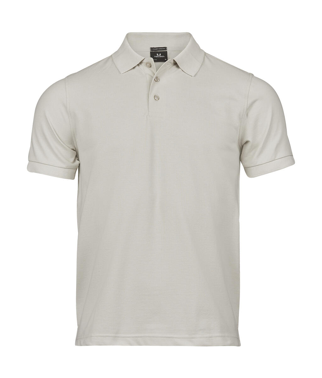 Polo orgánico ajustado Luxury hombre Cement