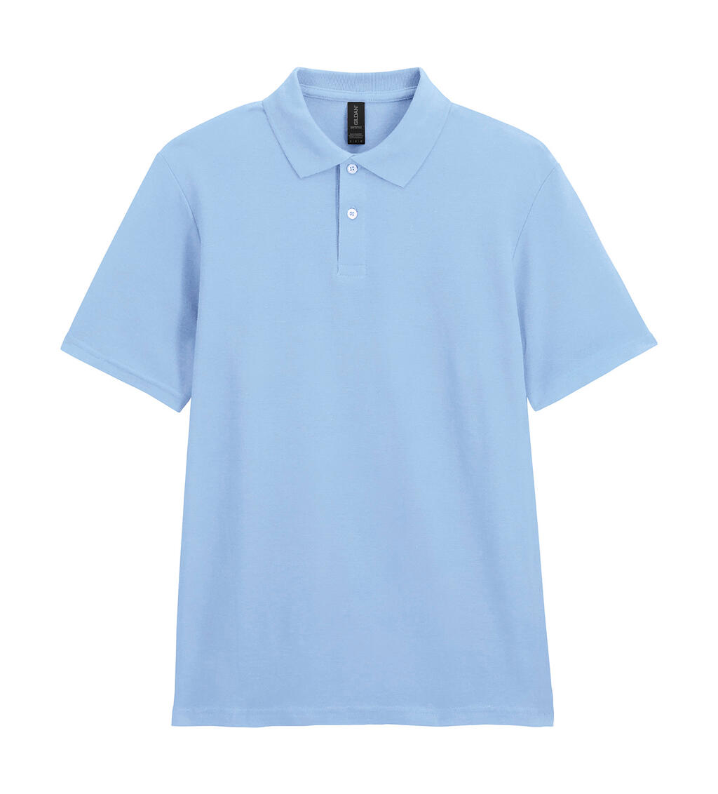 Polo piqué Softstyle Adulto Light Blue