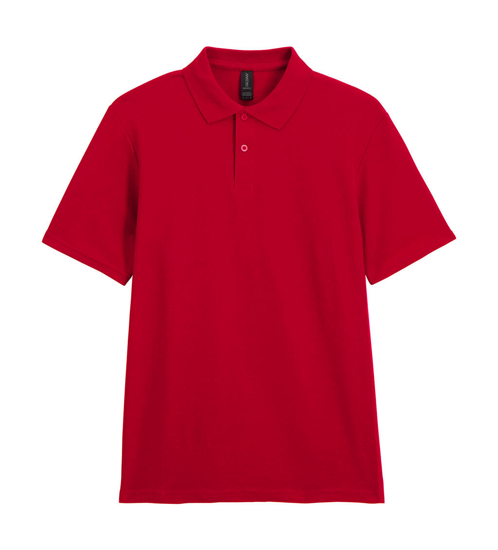 Polo piqué Softstyle Adulto Cherry Red