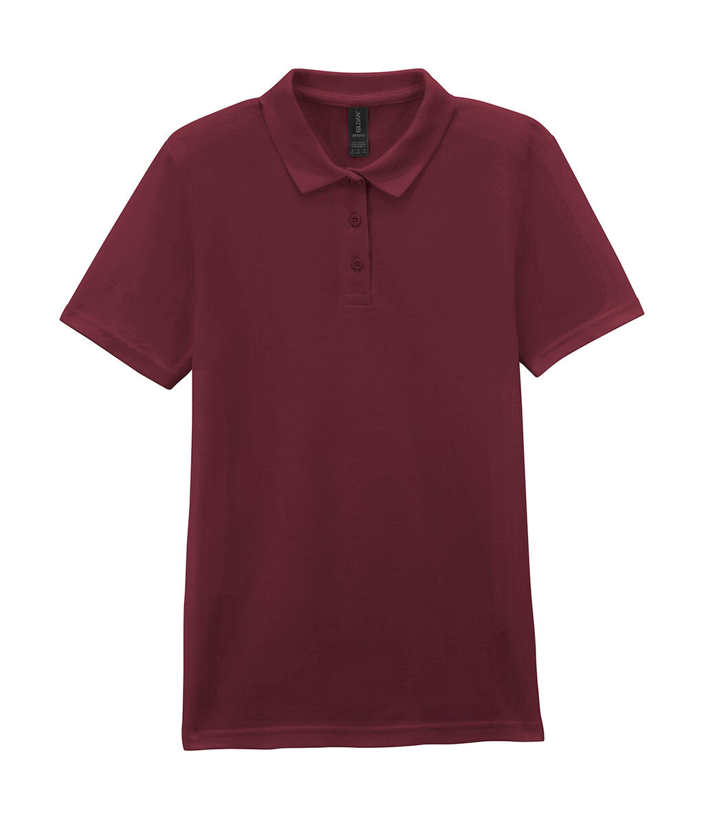 Polo piqué Softstyle Adulto Maroon