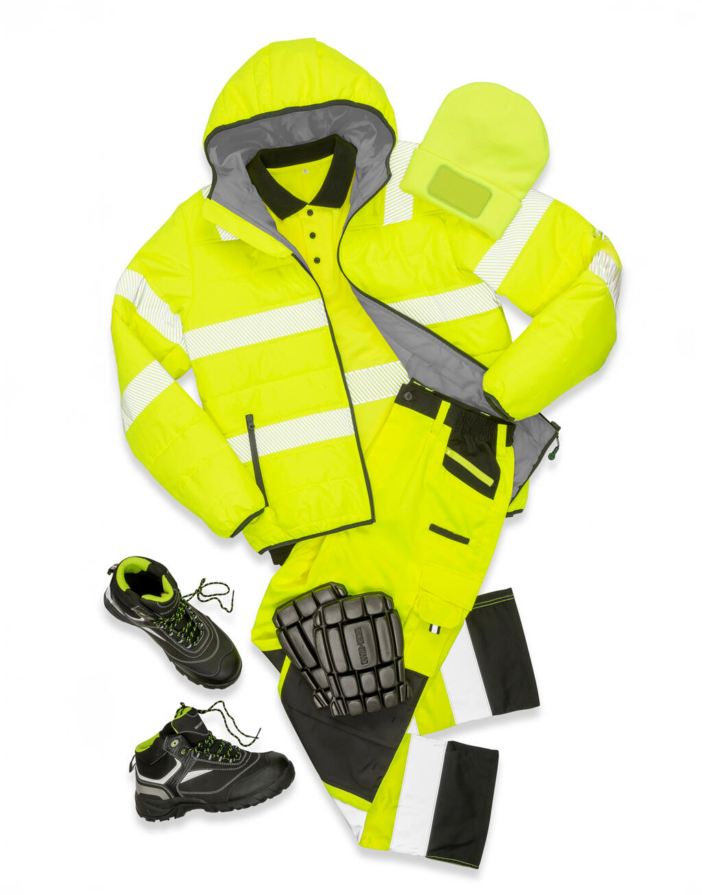 Polo camisa de seguridad reciclada - vista 1