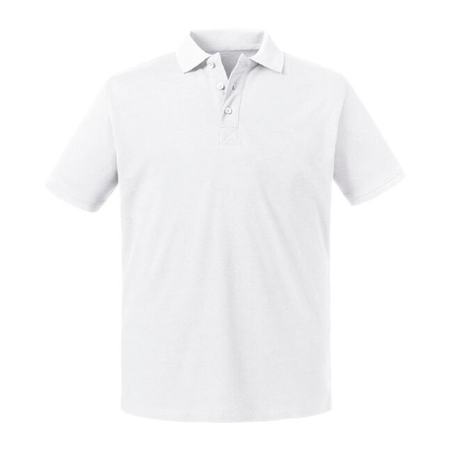 Polo Pure Organic hombre White
