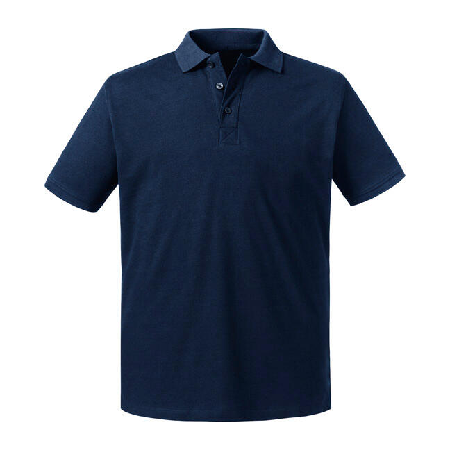 Polo Pure Organic hombre French Navy