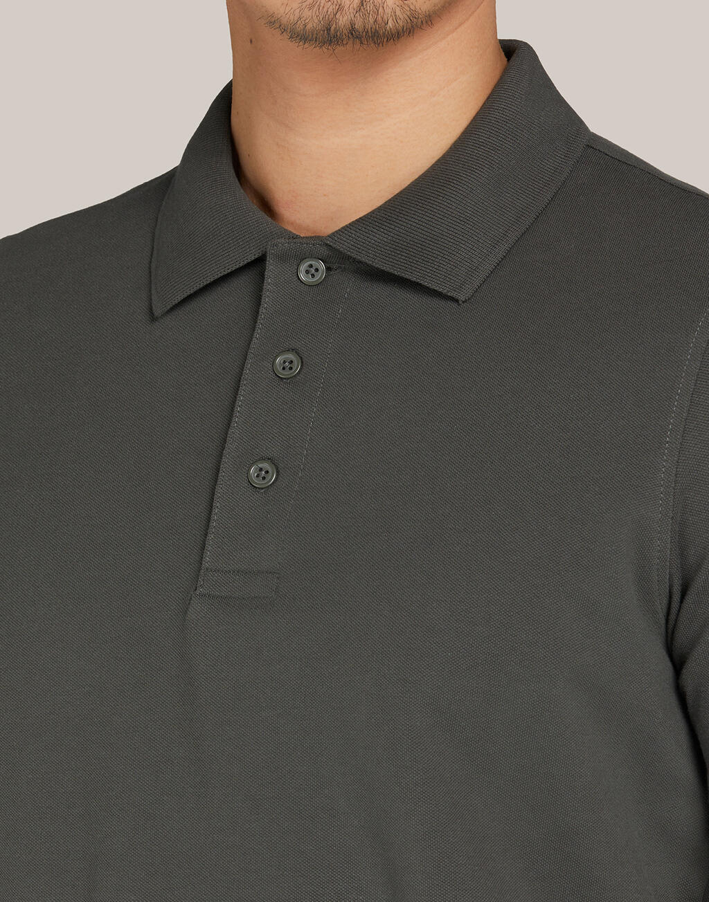 Polo Signature Stretch sin etiqueta hombre - vista 7