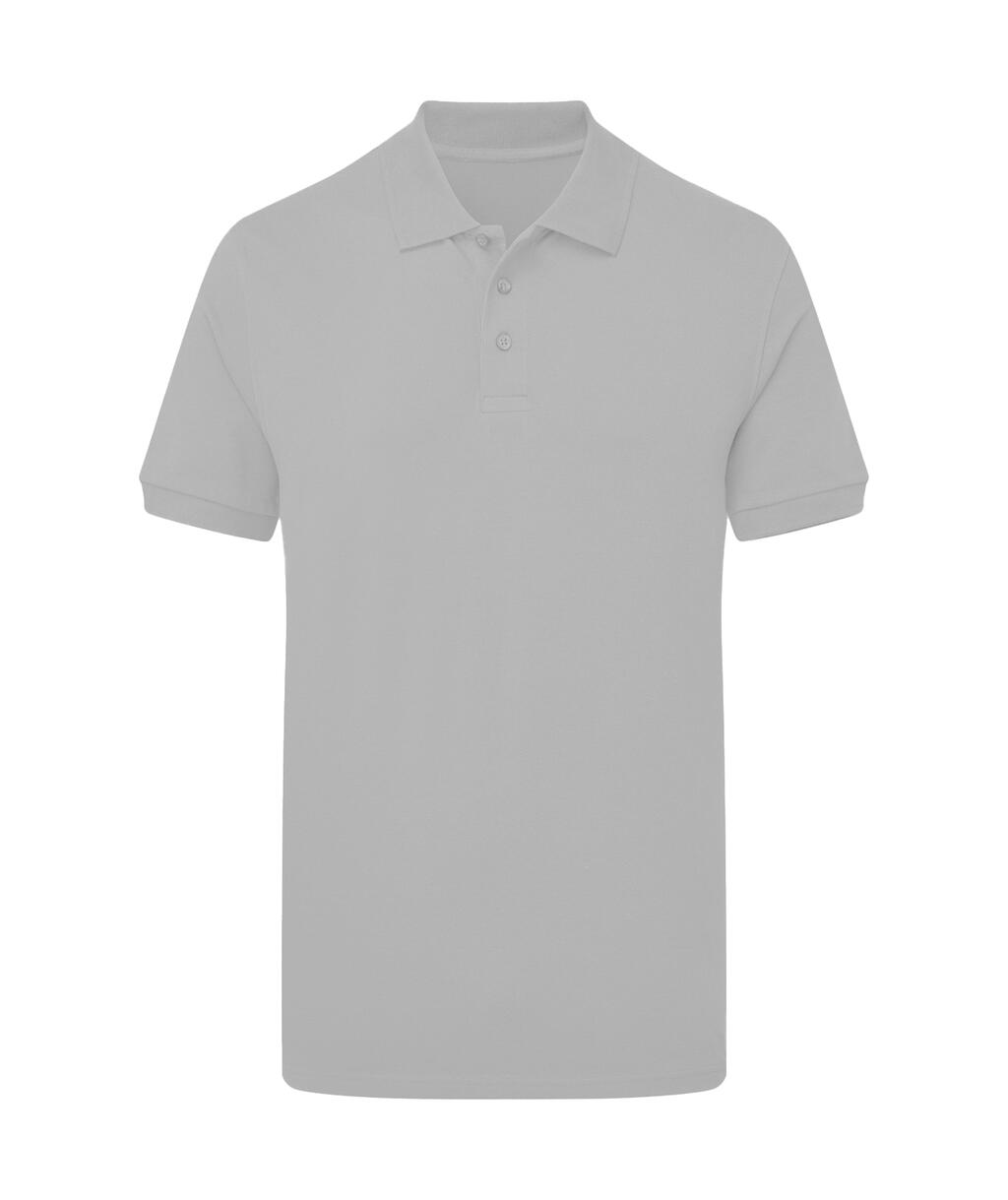 Polo Signature Stretch sin etiqueta hombre Light Oxford