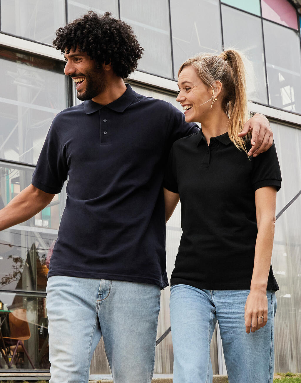 Polo piqué algodón mujer - vista 3