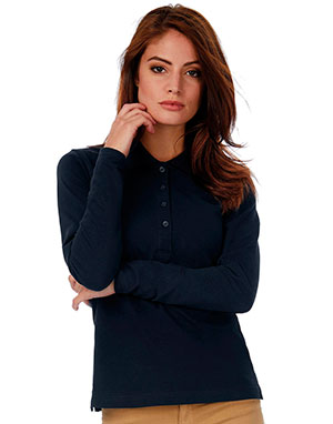  B & C Polo Safran Pure LSL/women