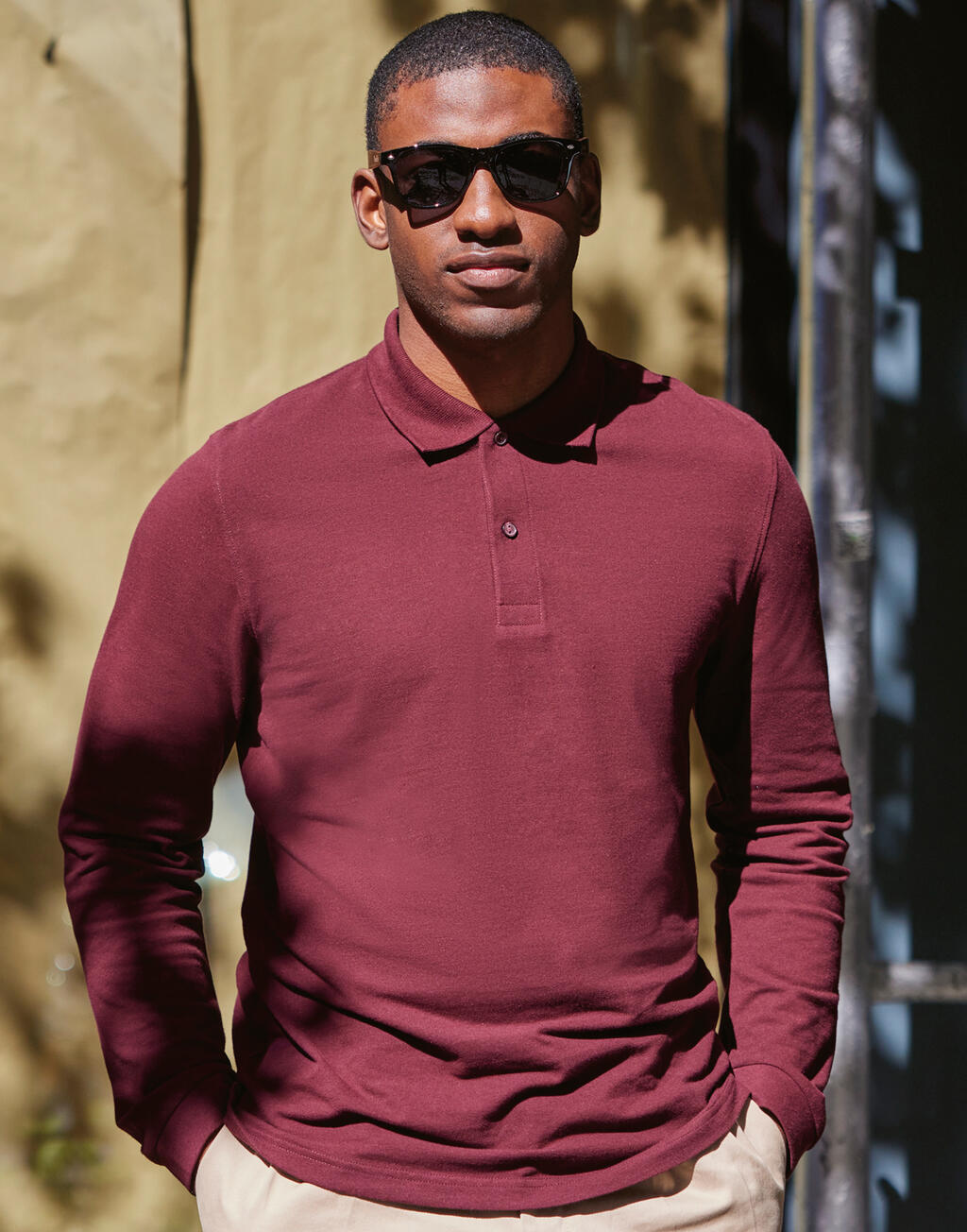 My polo 210 manga larga - vista 3