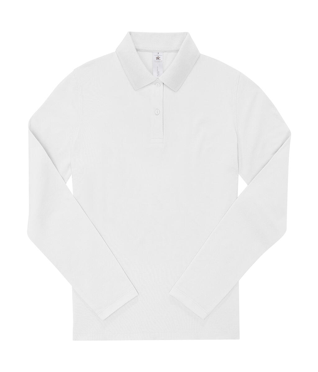 My polo 210 manga larga Mujer White