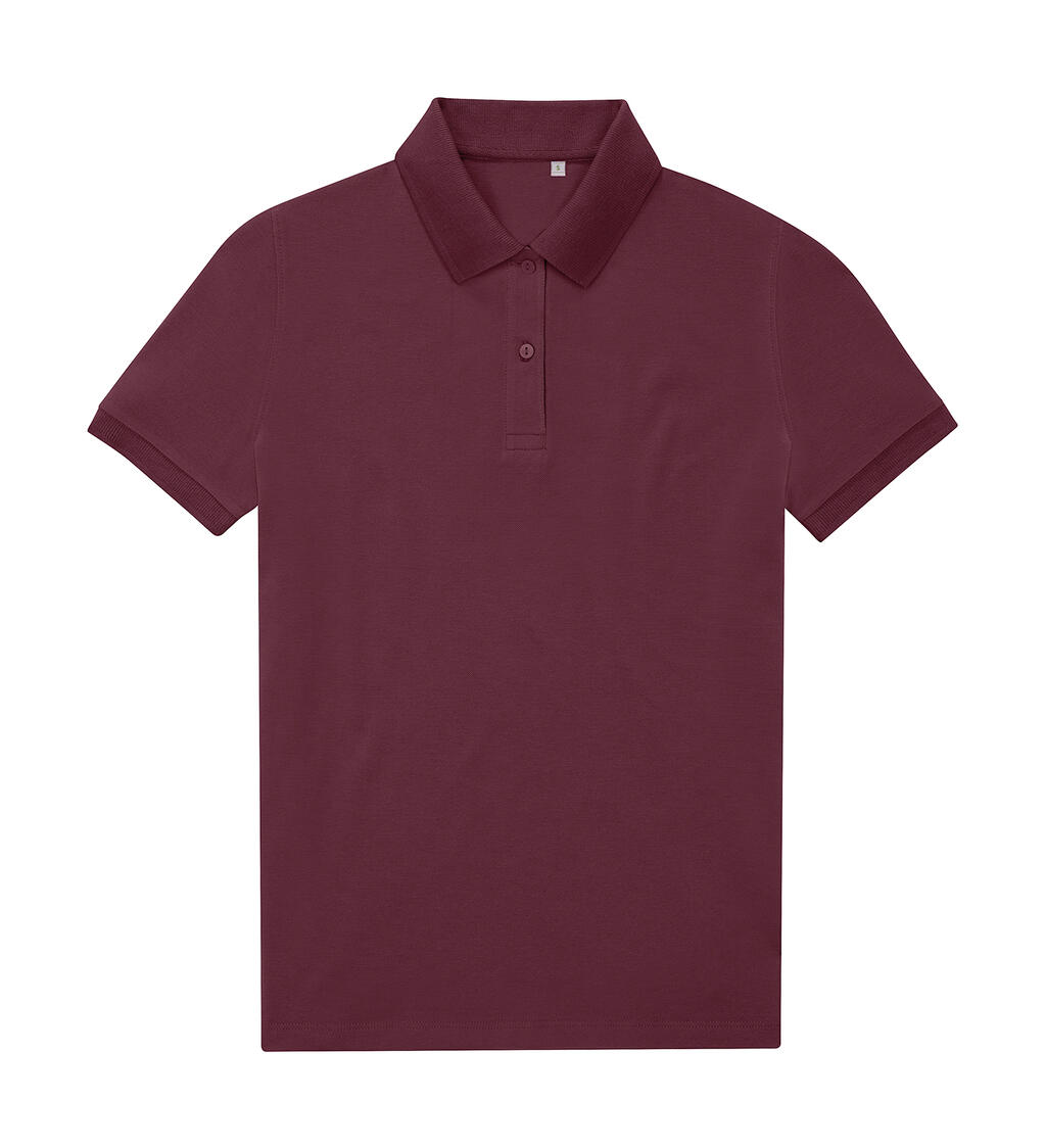 My Polo Eco 65/35 Mujer Burgundy