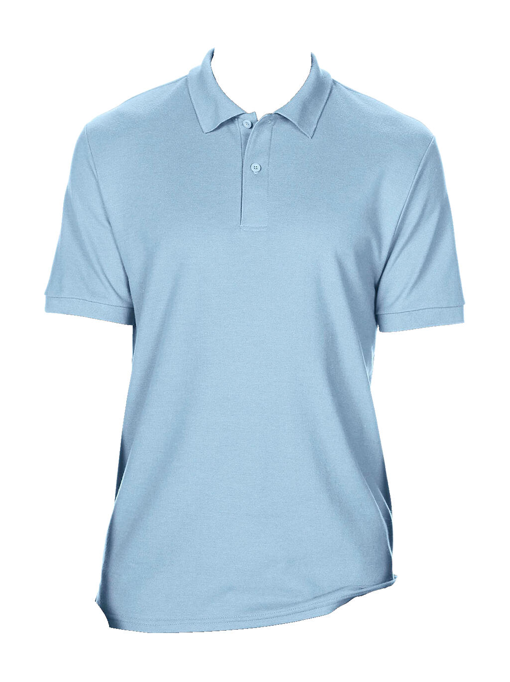 Polo DryBlend® piqué doble hombre Light Blue