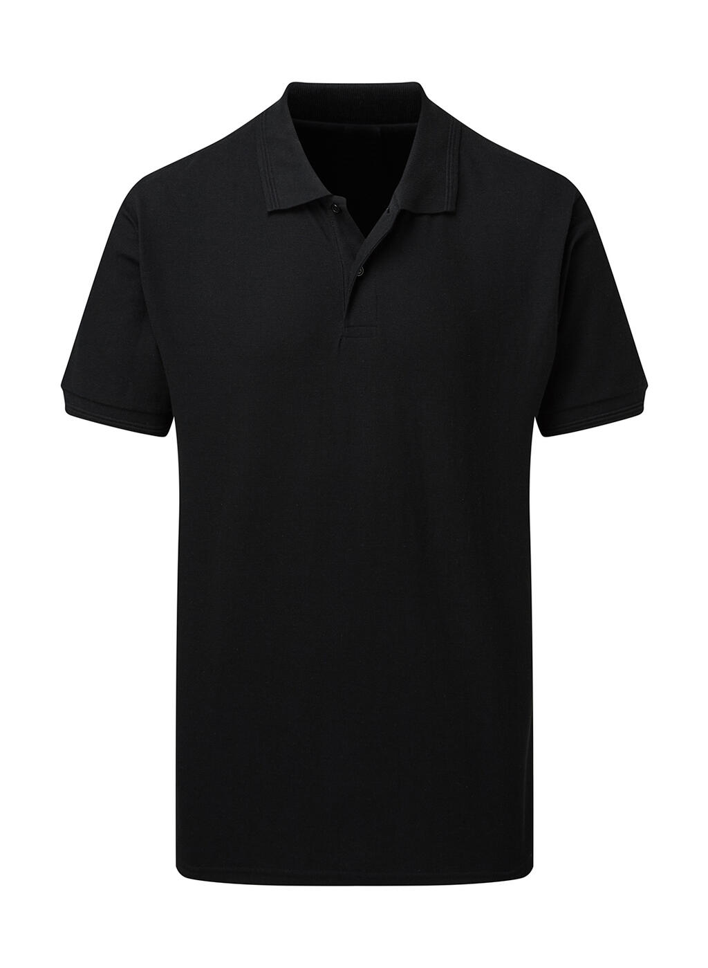 Polo piqué 65/35 hombre Black